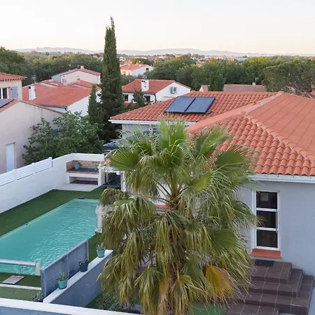 Villa Grande Maison Moderne Avec Piscine 10 Personnes *