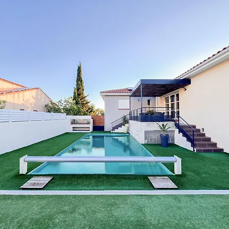 Grande Maison Moderne Avec Piscine 10 Personnes
