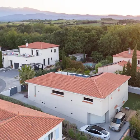 Villa Grande Maison Moderne Avec Piscine 10 Personnes Trouillas