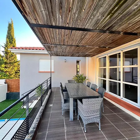 Villa Grande Maison Moderne Avec Piscine 10 Personnes Trouillas